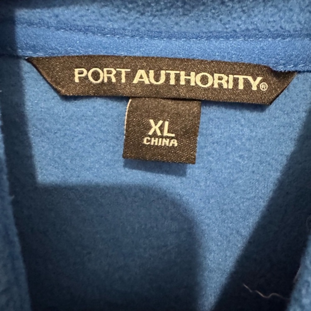 Men’s Fleece 1/4 Zip NWOT “Downsizing ” Movie Merch Royal Blue - XL - Picture 4 of 5
